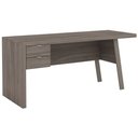 Ver imagem 2 de Mesa para Escritório 1,63m 2 Gavetas Me4122 Tecno Mobili - Carvalho/pés Fendi