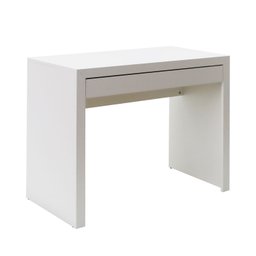 Escrivaninha Mesa para Notebook 90cm 1 Gaveta ME4107 Tecno Mobili - Branco - 7 Escrivaninha Mesa para Notebook 90cm 1 Gaveta ME4107 Tecno Mobili - Branco - 7