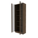 Ver imagem 4 de Armário com 2 Portas Cor Nogal Me4115 Tecno Mobili