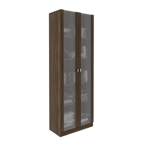 Armário com 2 Portas Cor Nogal Me4115 Tecno Mobili