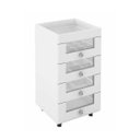 Ver imagem 3 de Carrinho para Salão de Beleza 4 Gavetas Pe2009 Tecno Mobili - Branco