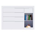 Ver imagem 2 de Cômoda Fraldário 5 Gavetas e 1 Porta Cléo