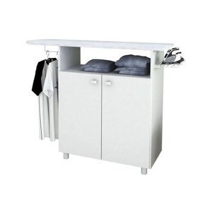 Balcão com Tábua de Passar Tecno Mobili Tp-3000 - Cor Branco