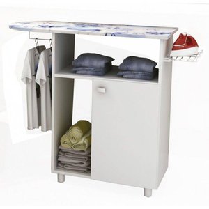 Tábua De Passar 1 Porta 2 Nichos Branco Tp3010 Tecnomobili