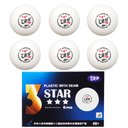 Ver imagem 3 de Bola Ping Pong 3 Estrelas Tenis Mesa Kit 6 Uni Bolinhas Treino Esporte Recreaçao Escola Clube Ar Liv