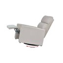 Ver imagem 2 de Poltrona MX-20 Fiesta Reclinável com Balanço suede penna creme Matrix