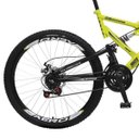 Ver imagem 2 de Bicicleta Colli Fulls Gps Aro 26 21 Marchas Freio a Disco Suspensão Dupla 220 Amarelo Neon