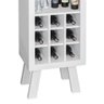 Adega Retrô 9 Garrafas com 2 Prateleiras Ad5000 Tecno Mobili - Branco - 3