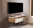 Ver imagem 4 de o Rack Suspenso Decor 1.16 Giga para TV até 50 Polegadas em Couro