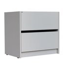Ver imagem 2 de Mesa de Cabeceira 2 Gavetas 600 X 550 X 400 Beton Matt - Kolla Mobilia