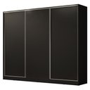 Ver imagem 4 de Guarda Roupa Casal 100% Mdf Madesa Royale 3 Portas de Correr