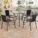 Ver imagem 7 de Conjunto 4 Cadeiras e Mesa com Tampo Happy Hour Edícula Área Lazer