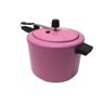 Panela de Pressao 7,0 L Alusol Rosa Poa - 2