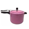Panela de Pressao 7,0 L Alusol Rosa Poa - 1