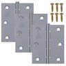 Dobradiça para Porta Portão Madeira Aço Zincado 3.1/2" | Aliança | Kit 03 Un - 1