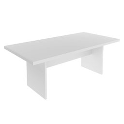 Mesa para Escritório de Reunião 2,00x1,00mcor Branco Me4119 Tecno Mobili - 3