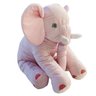 Almofada Elefante Pelúcia Rosa - 1