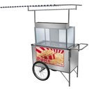 Ver imagem 1 de Carrinho de Pipoca Simples Inox com Toldo L32RB/T Cefaz