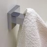 Cabide Simples Porta Toalhas - Gancho Parede Inox Cromado - 5