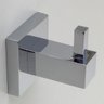 Cabide Simples Porta Toalhas - Gancho Parede Inox Cromado - 4
