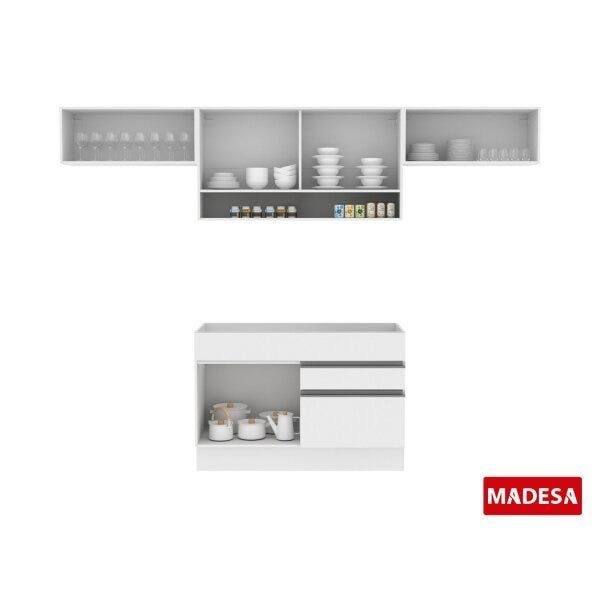 Cozinha Compacta Glamy Marina (Não Acompanha Tampo e Pia) Madesa - 7