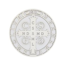 Cruz De São Bento - Mdf Branco - 1