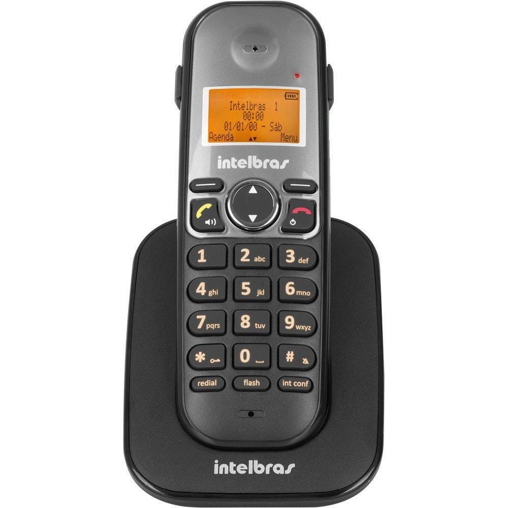 Kit Telefone sem Fio para 2 Linhas TS 5150 + 7 Ramal Intelbras - 3