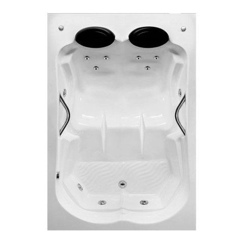 Banheira Dupla Gardenia Completa com Hidro em Acrílico - 127v