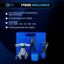 Ver imagem 2 de Kit Flangeador Excêntrico com Limitador sem Catraca Hiatsu Ct-806a-l