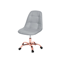 Ver imagem 2 de Cadeira Office Eiffel - Botonê | Cinza:rose Gold