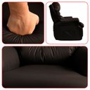 Ver imagem 7 de Poltrona do Papai Reclinavel Atlas Conforto Corino Marrom Sala Quarto - Arkell