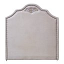 Ver imagem 2 de Cabeceira + Calçadeira Bela 195 cm Suede Bege