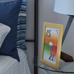 Porta-retratos Kit com 10 Quadros molduras Com Vidro - Moldura Marfim - 6