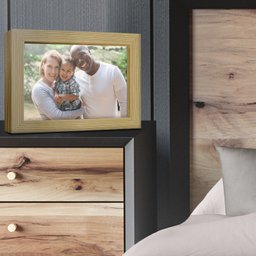 Porta-retratos Kit com 10 Quadros molduras Com Vidro - Moldura Marfim - 5