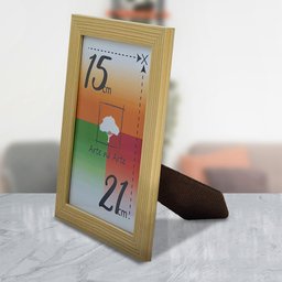 Porta-retratos Kit com 10 Quadros molduras Com Vidro - Moldura Marfim - 7