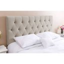 Ver imagem 1 de Cabeceira Para Cama Queen Estofada Box Paris 1.60m Kasabela Courino Bege