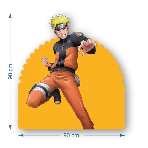 KIT COMPLETO NARUTO - PAINEL E DISPLAYS MDF