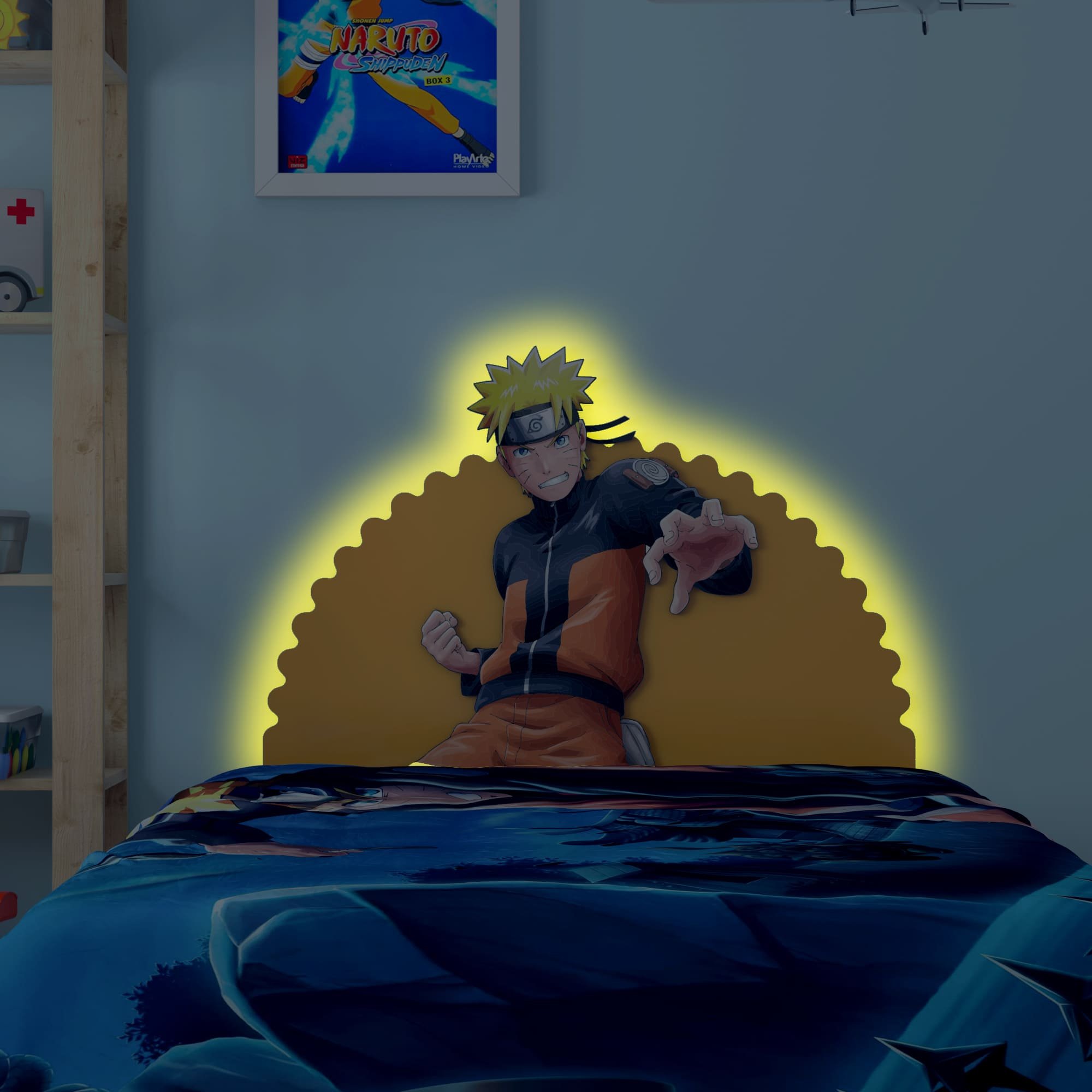 Naruto Uzumaki - Pintura Facial Infantil 