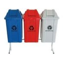 Ver imagem 1 de Conjunto para Coleta Seletiva 100l com 3 Lixeiras