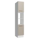 Ver imagem 1 de Paneleiro 40 Cm 2 Portas e 2 Nichos Branco/crema Agata Madesa