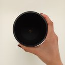 Ver imagem 3 de Vaso Decorativo Enfeite Casa Metal 34x10x10cm Preto