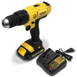 Parafusadeira Furadeira Impacto bateria Íons de Lítio 20v Bivolt DCD776LC1 Dewalt - 1 Parafusadeira Furadeira Impacto bateria Íons de Lítio 20v Bivolt DCD776LC1 Dewalt - 1