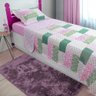 Kit Colcha 2 Peças Dupla Face Bouti Patchwork Solteiro - Lepper - 1