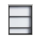 Ver imagem 7 de Espelheira de Banheiro com LED 2 Portas e Nicho 60cm Multimóveis Crpro-EPL007 Grafite