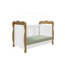 Ver imagem 2 de Berço Minicama Americano Lisi Branco Brilho/amêndoa - Móveis Peroba