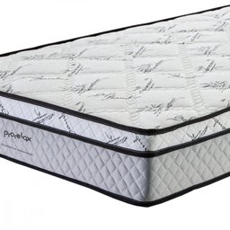 Colchão Prorelax Solteirão Pro Soft Bamboo Mola Ensacada 96x203x24 Cinza  - 2