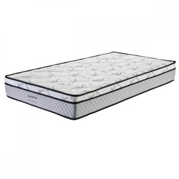 Colchão Prorelax Solteirão Pro Soft Bamboo Mola Ensacada 96x203x24 Cinza  - 1