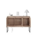 Ver imagem 2 de Buffet Aparador com 3 Portas Miami Montana Preto