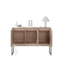 Ver imagem 3 de Buffet Aparador com 3 Portas Miami Montana Preto