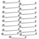 Ver imagem 1 de Barra Alça Apoio 50cm Kit 17 Uni Inox Idoso Pcd Cadeirante Acessibilidade Banheiro Box Segurança Sup
